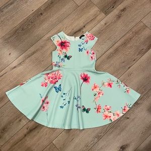 Girls Hannah Banana Skater Scuba Dress!